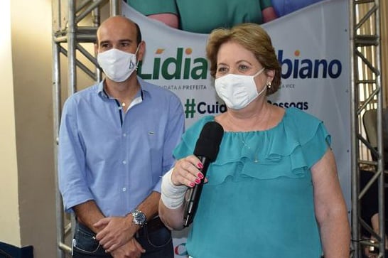 Patriota e PSD homologam Lídia e Fabiano para prefeita e vice