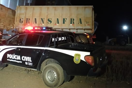 Polícia Civil recupera carga de grãos desviada de Araxá