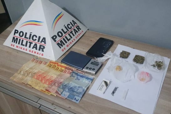 Jovens são presas com drogas no Santa Luzia