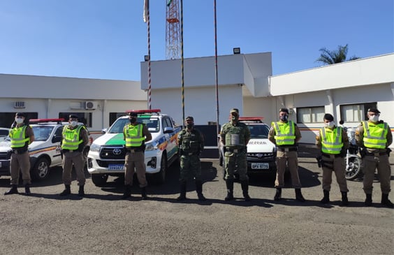 Nove pessoas são presas na Operação Regiões Integradas da Polícia Militar