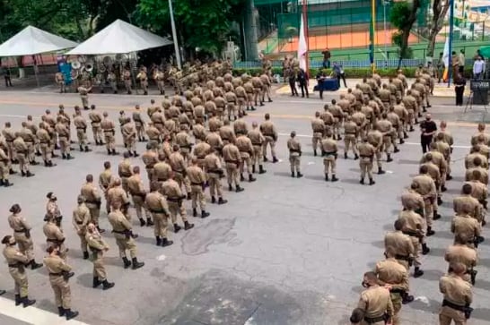 Polícia Militar forma mais 900 soldados em Minas Gerais
