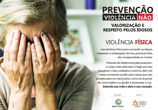 Dados sobre violência física contra idosos são alarmantes