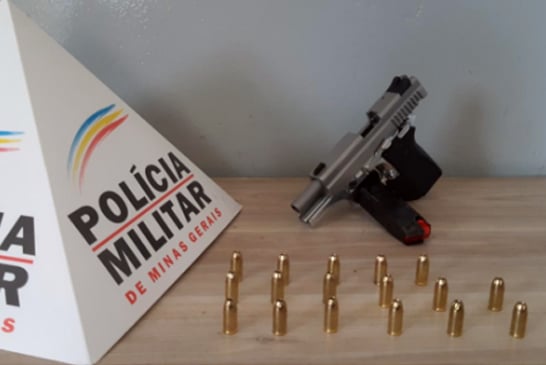 Homem é preso por posse irregular de arma de fogo