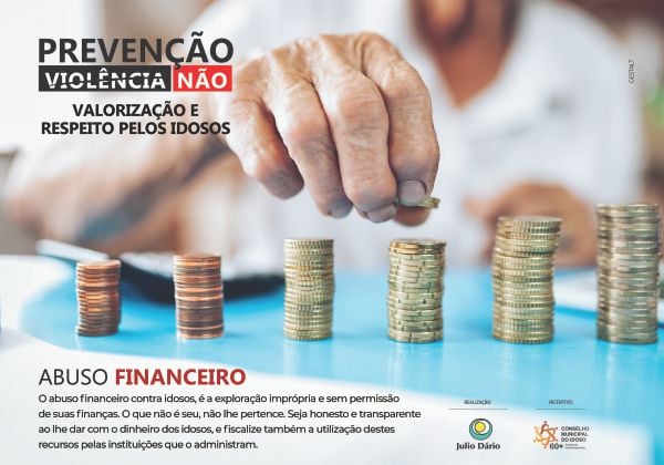 Abuso financeiro contra idosos é uma das violências mais comuns