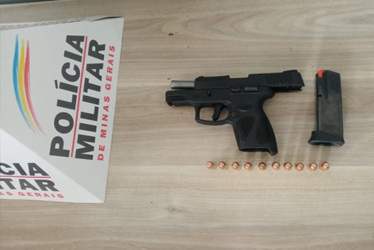 Após desentendimento, Polícia Militar apreende arma de fogo no Morada do Sol