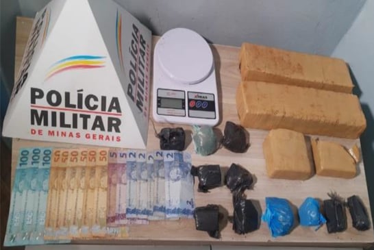 PM apreende cerca de dois quilos de maconha no Pão de Açúcar IV