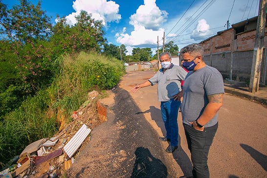 Prefeitura anuncia urbanização de ponto problemático no Salomão Drummond