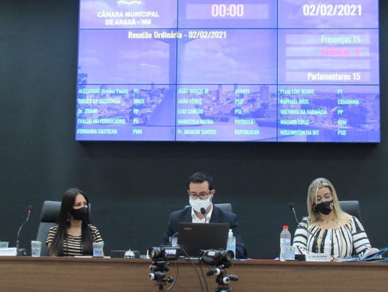 Confira os destaques da reunião ordinária da Câmara Municipal de Araxá – 02/02/2020