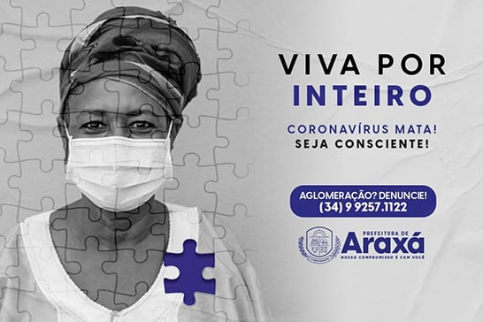 Prefeitura lança campanha de conscientização contra a Covid-19