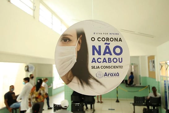 Casos graves de Covid-19 aumenta sinal de alerta em Araxá