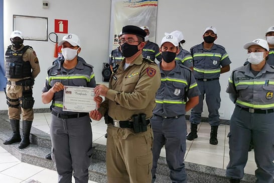 Asttran recebe capacitação em parceria com o 37º Batalhão de Polícia Militar