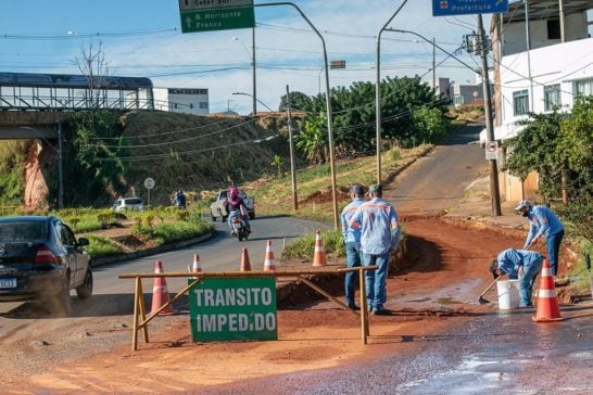 Pela 1ª vez, Araxá terá empresa especializada em fiscalizar a qualidade do asfalto