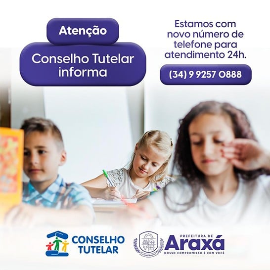 Conselho Tutelar está com novo número para atendimento 24 horas