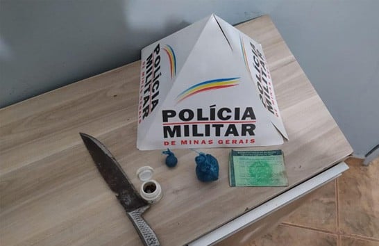 PM apreende autores por envolvimento com o tráfico de drogas