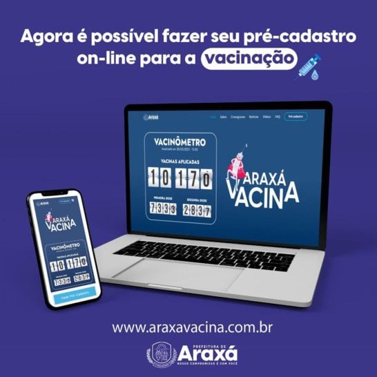 Prefeitura convida idosos de 60 a 69 anos para realizar o pré-cadastro online