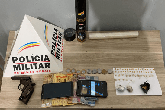 PM prende jovem por envolvimento com o tráfico de drogas