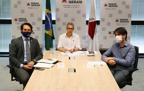 Romeu Zema se reúne com representantes do comércio, bares e restaurantes
