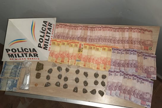Adolescente é apreendido com drogas na área central