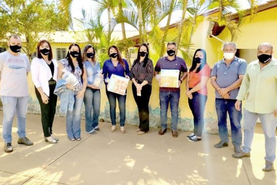 Prefeito autoriza construção de cobertura na quadra de esportes da Escola Francisco Primo de Melo