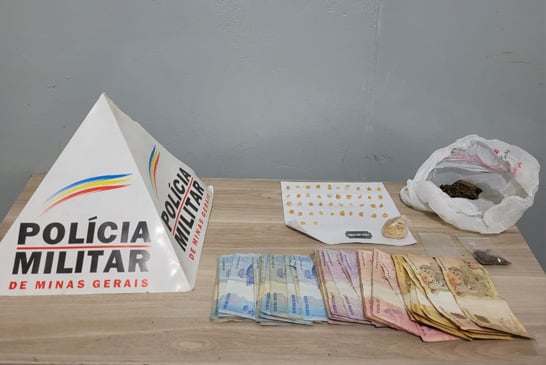 PM prende suspeitos de tráfico no Salomão Drummond