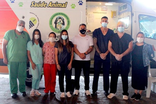 Home Diário 1 Prefeito visita mutirão de castração de cães e gatos em Araxá
