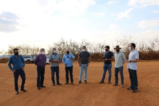 Equipe visita estrada que dá acesso ao Alto da Serra para estudo de viabilidade de trevo entre Araxá e Tapira