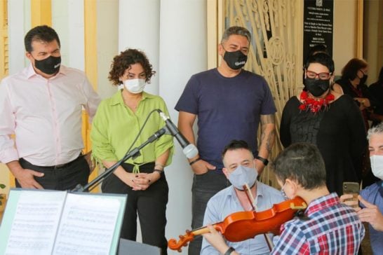 Fundação Cultural Calmon Barreto recebe visita de secretário de Estado de Cultura e Turismo