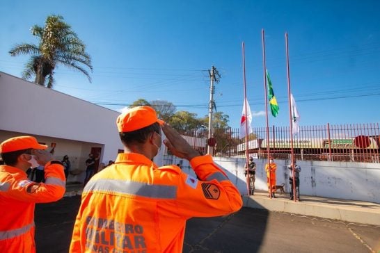 Comemorações da Semana da Pátria prosseguem com solenidade no Corpo de Bombeiros