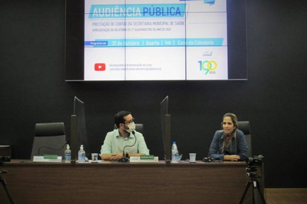 Home Diário 1 Secretaria Municipal de Saúde apresenta Prestação de Contas em Audiência Pública