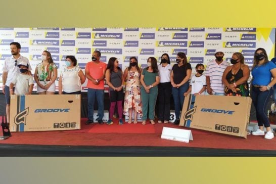 Concursos de redação e desenho premiam alunos da rede municipal durante a Copa Internacional de Mountain Bike